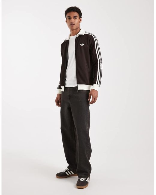 Adidas Originals Black Classic Track Top for men