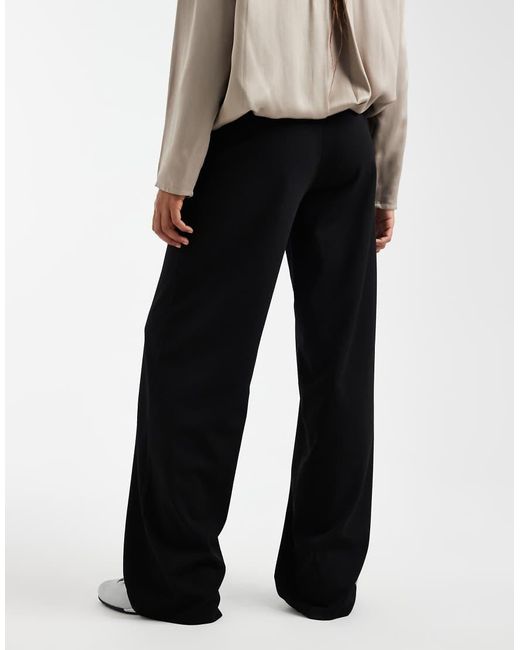 Vero Moda Black Loose Pull On Trousers