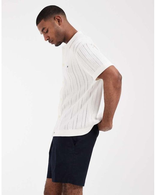 Lacoste White Casual Shorts for men