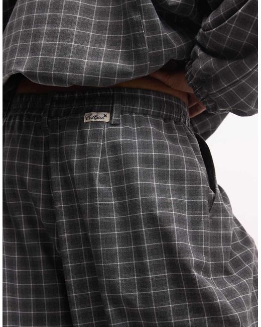 Collusion Gray Xl Balloon Tailored Trouser