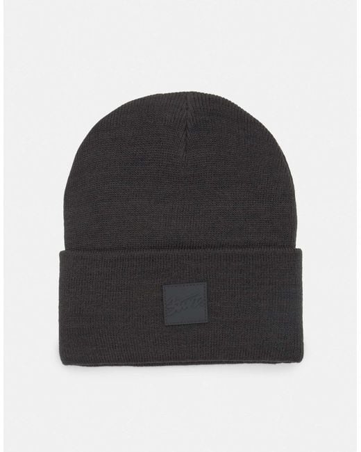 Pull&Bear – strickmütze in Blue für Herren