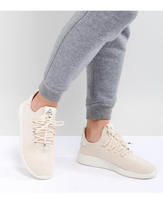 adidas Originals Pharrell Williams Tennis In Beige in Natural | Lyst