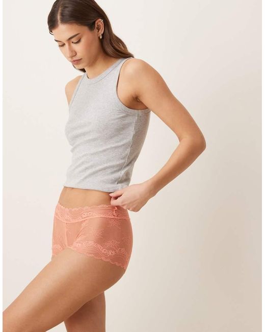 Free People Natural Intimately Fp Spring Fever Shorts