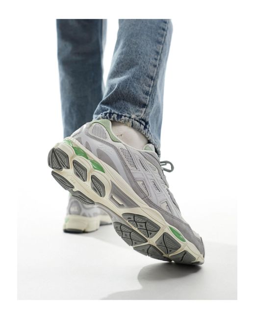 Gel-nyc - sneakers color nuvola di Asics in Gray da Uomo