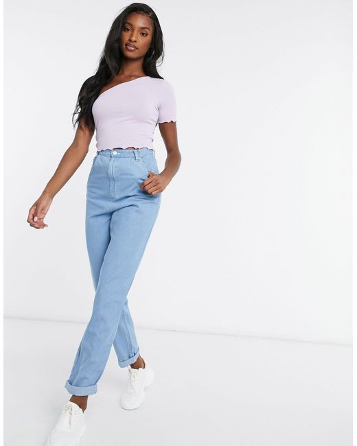 lightweight mom jeans