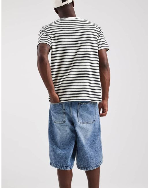 PEGADOR Blue Kolar Denim Jorts for men