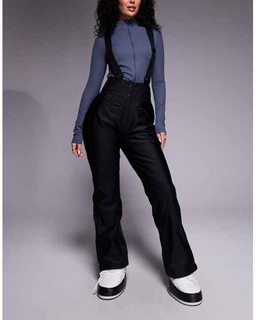 ASOS 4505 Ski & Snow Blue Asos 4505 Hourglass Ski Soft Shell Water Repellent Kick Flare Ski Pants