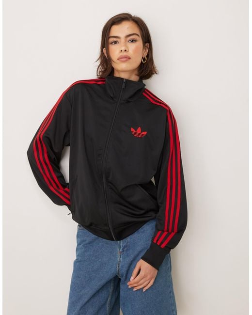Adidas Originals Blue – firebird – locker geschnittenes trainingsoberteil