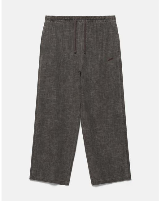Pull&Bear Brown Rustic Stwd jogger Trousers for men