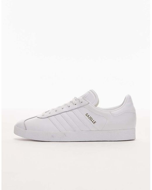 Adidas Originals White Gazelle Trainers for men