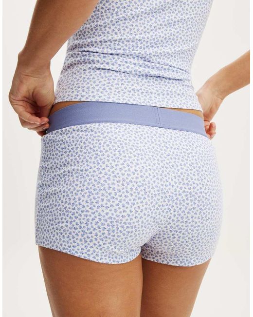 Cotton On Blue Dreamy Soft Boyshort