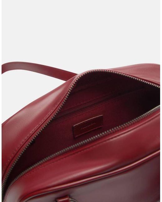 Pull&Bear Red Embellished Shoulder Bag