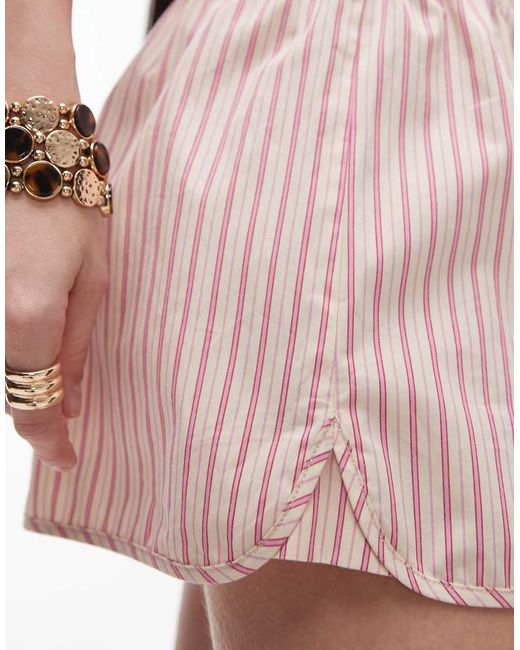 TOPSHOP Multicolor Stripe Boxer Short