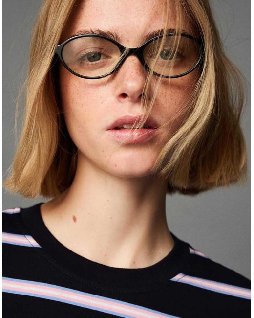 Bershka Black Light Filter Glasses