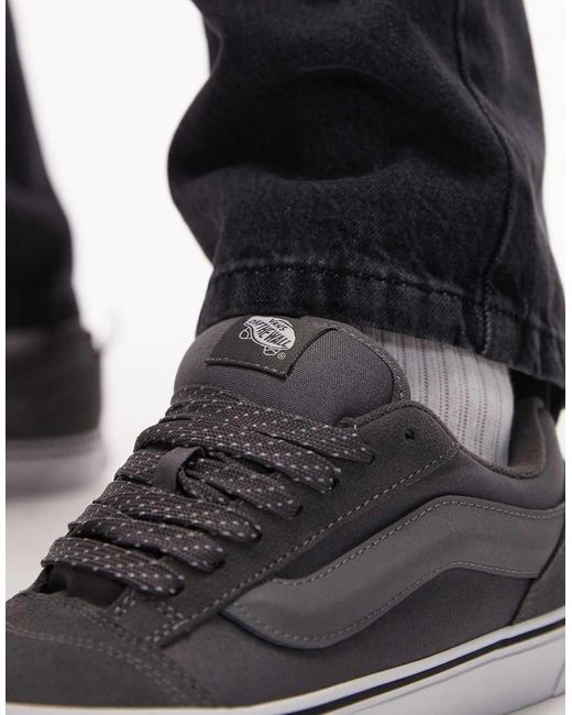 Vans Black Knu Skool Sneakers for men
