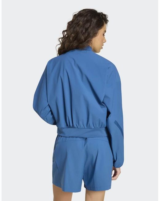 Adidas Originals Blue Adidas Z.N.E. Woven Bomber