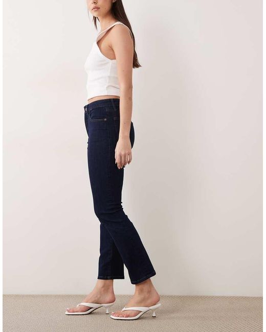 GOOD AMERICAN Blue Good Legs Straight Jeans