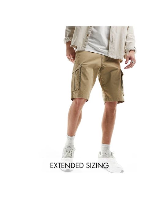 Pantalones cortos cargo holgados Gant de hombre de color Natural
