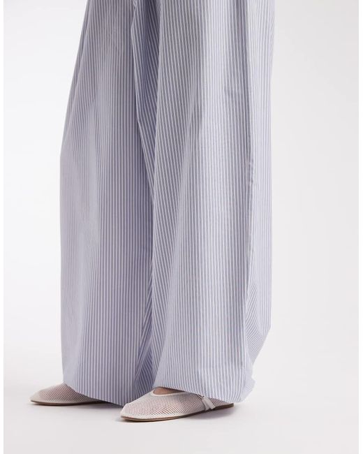ASOS Purple Bubble Hem Balloon Pants