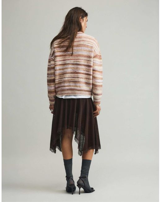 Pull&Bear Multicolor – gestreifter pullover