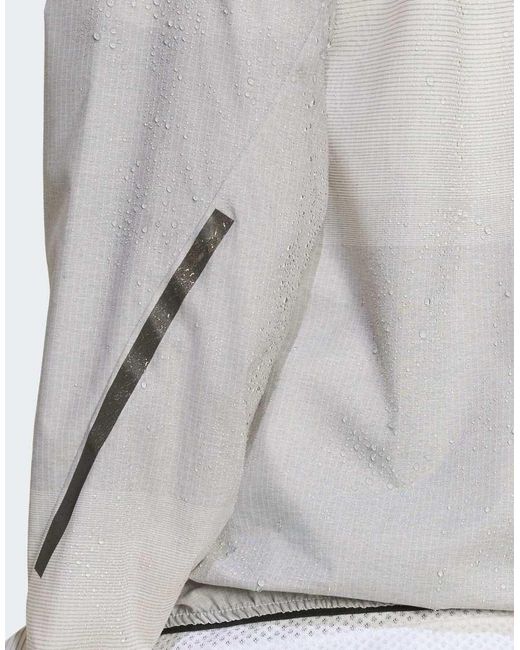 Adidas Originals Gray Terrex Xperior Clima365 Light Windweave Jacket