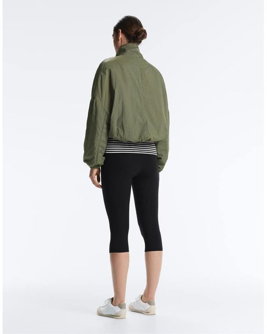Oysho Green Waterrepellent Fellex® Aerogel Balloon Jacket