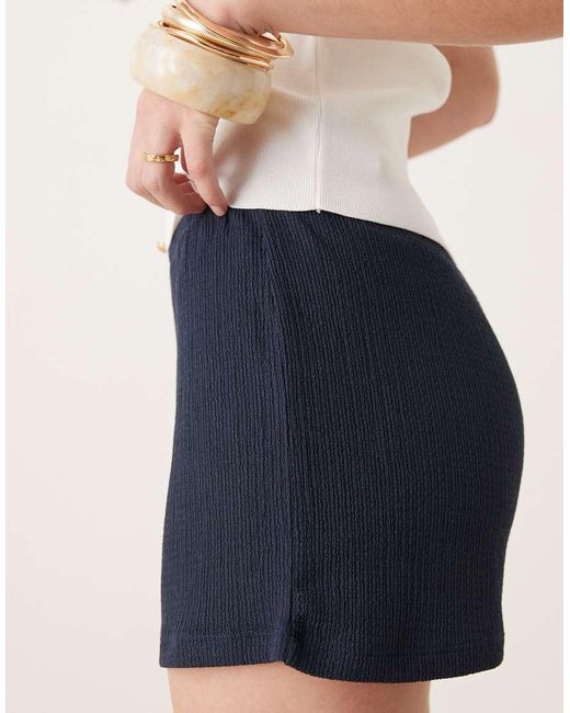 ASOS Yellow Crinkle Short