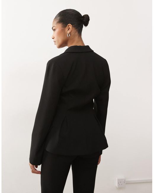 Blazer Monki en coloris Black