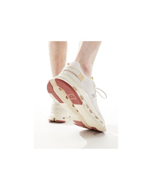 On Shoes On – cloudnova form – sneaker in White für Herren