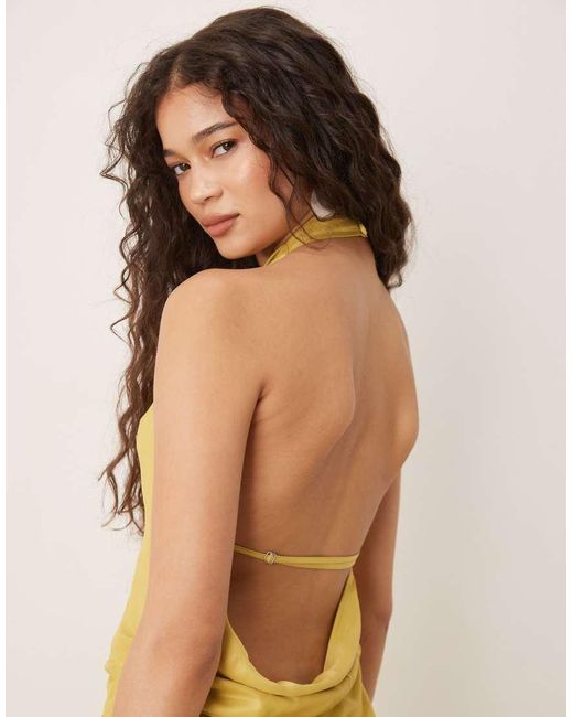 backless satin mini dress Fallon Lace Open Back Mini Dress • Shop American Threads HOCO Boutique Fuchsia / L