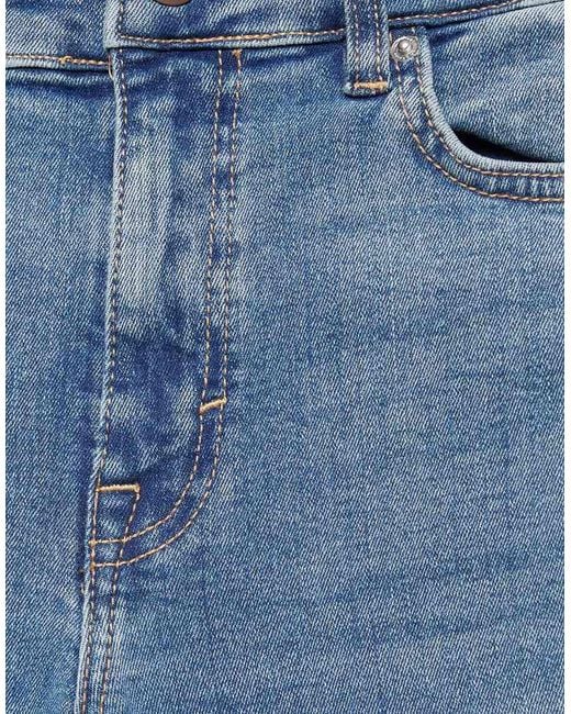 Pull&Bear Blue Skinny Flared Jeans