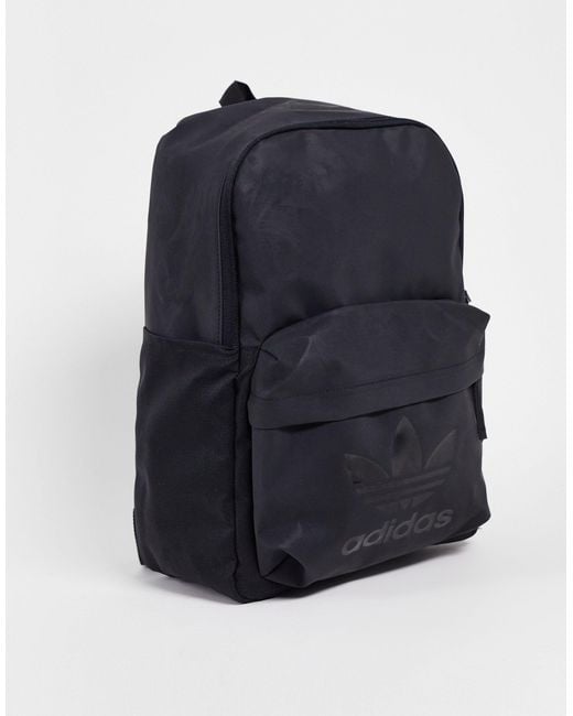 Adidas Originals Black Adicolor Logo Backpack for men