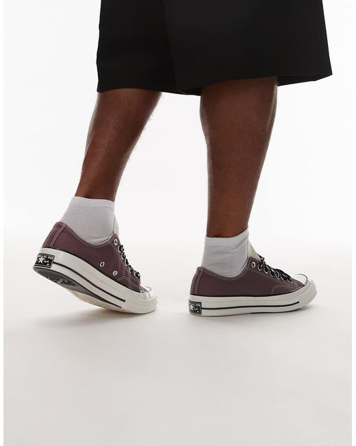 Chuck 70 All Star Hi Yin-Yang di Converse in Black