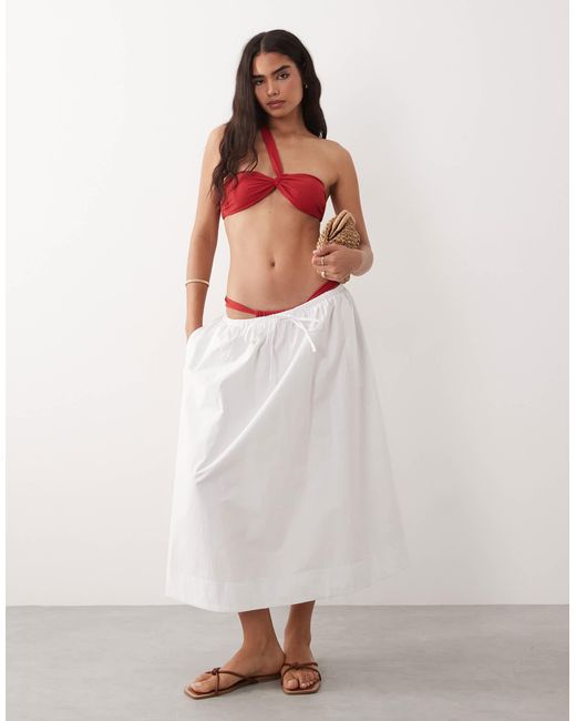 Haut Mango en coloris Red