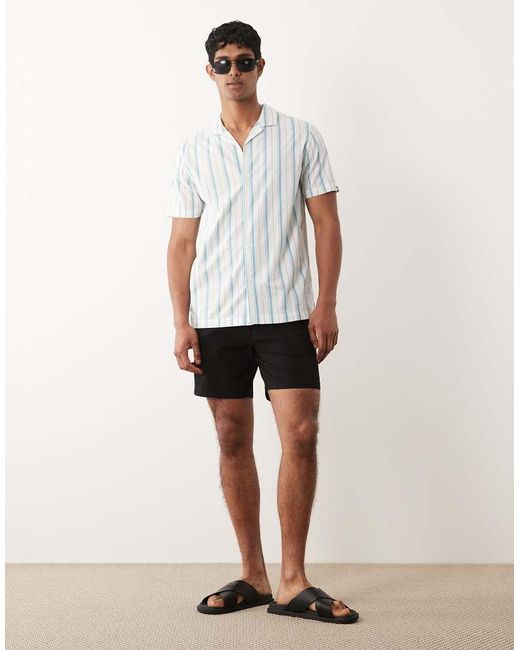 Regatta White Lightweight Hadlin Short Sleeve Shirt for men