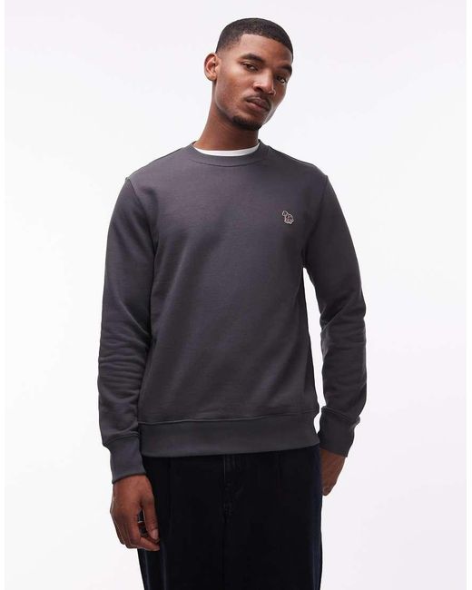 Paul Smith Blue Zebra Logo Sweatshirt for men