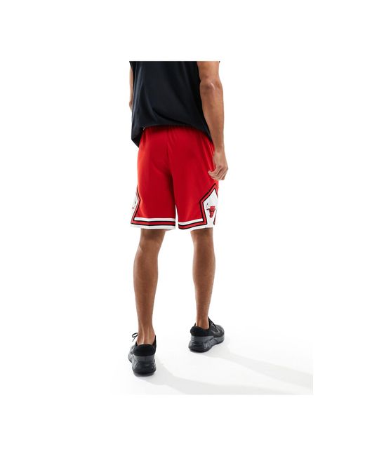 Nike Basketball Red Nba Unisex Chicago Bulls Swingman Shorts