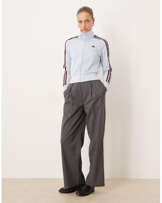 Adidas Originals Gray Firebird Classic Track Top