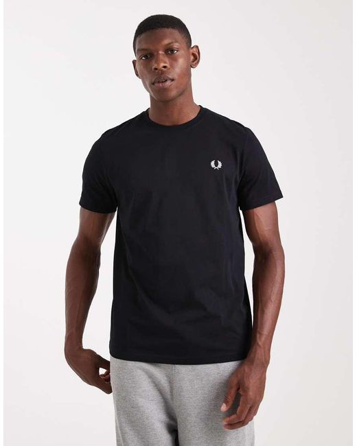Fred Perry Blue Bold Logo T-shirt for men