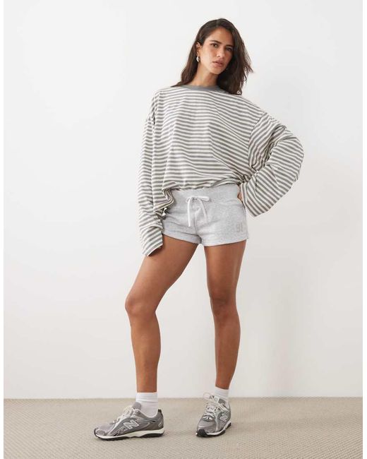 Cotton On Gray Micro Fleece Sweatshort
