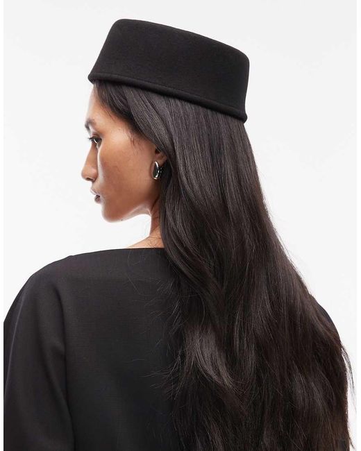 ASOS Black Pillbox Hat