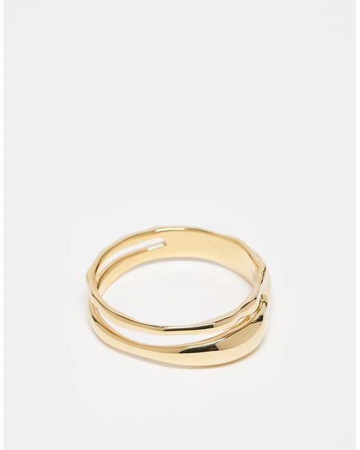 & Other Stories Meerlaagse Ring in het Metallic