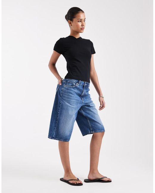 JJXX Black Gigi V Neck Tee