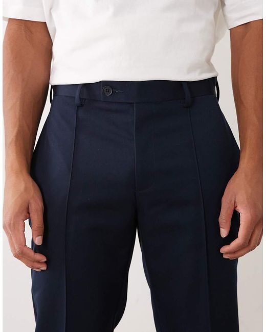 ASOS White Tailored Slim Pants for men