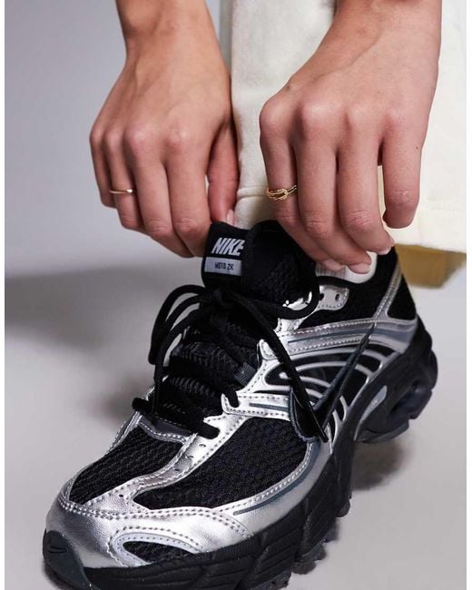 Nike Gray Air Max Moto 2k Sneakers