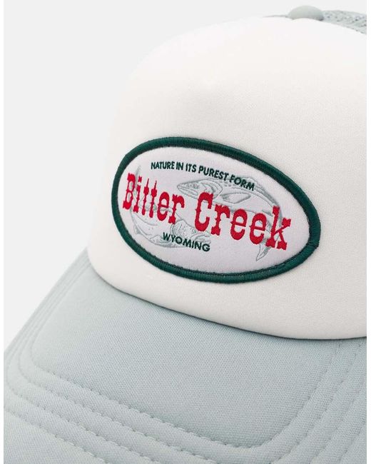 Pull&Bear Gray Bitter Creek Cap for men