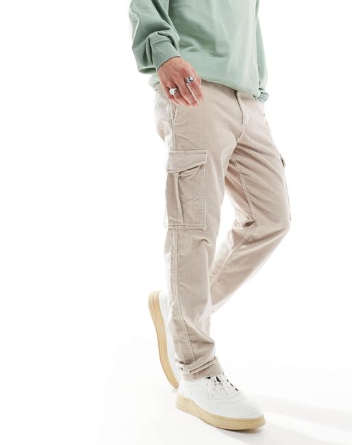 Jack & Jones – locker geschnittene cargohose aus in Green für Herren