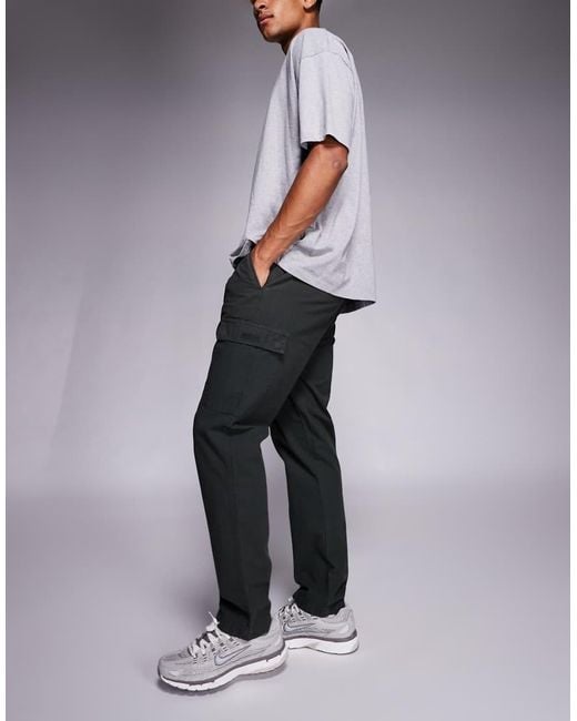 Barbour Gray Ripstop Cargo Trouser for men