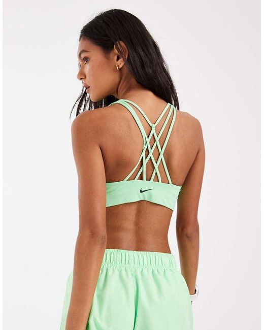 Nike Green Pro Dri-Fit Sports Bra