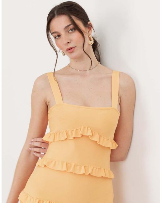 Maya White Strappy Bandage Midi Dress